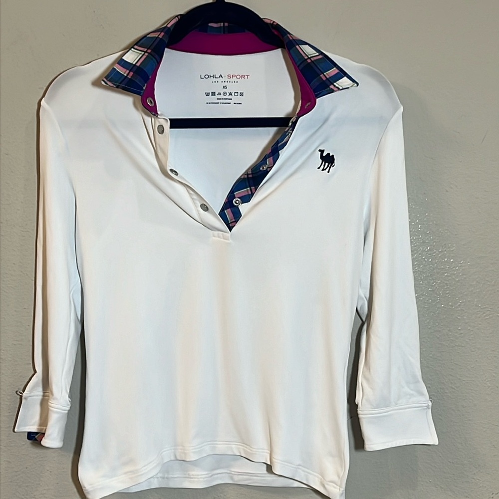 Lohla Sport Snap Button Polo XS